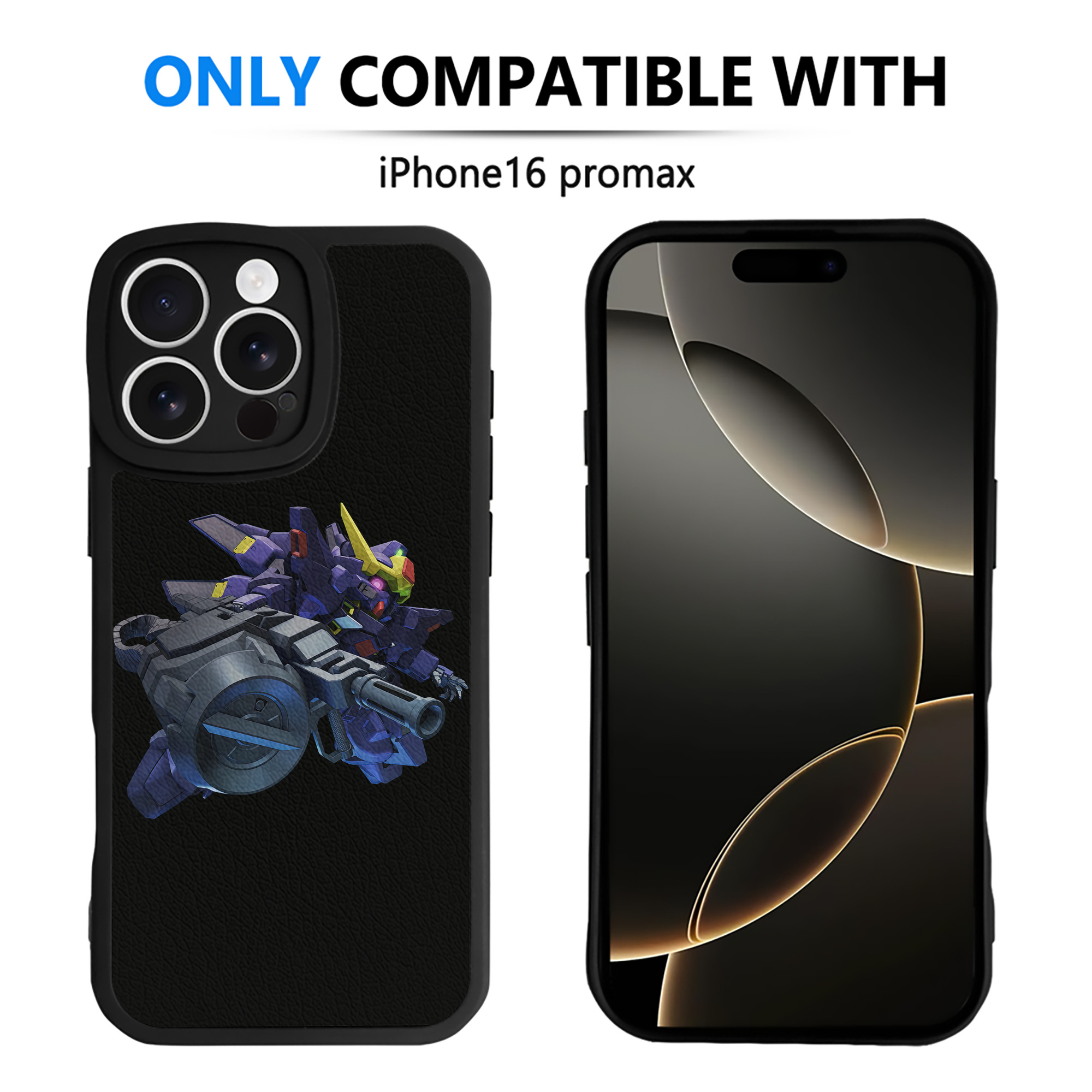 （画像用） 機動戦士ガンダム Mobile Suit Gundam 【iPhone 16シリーズ対応】シリコンスマホケース（レザー調） 材質：シリコン